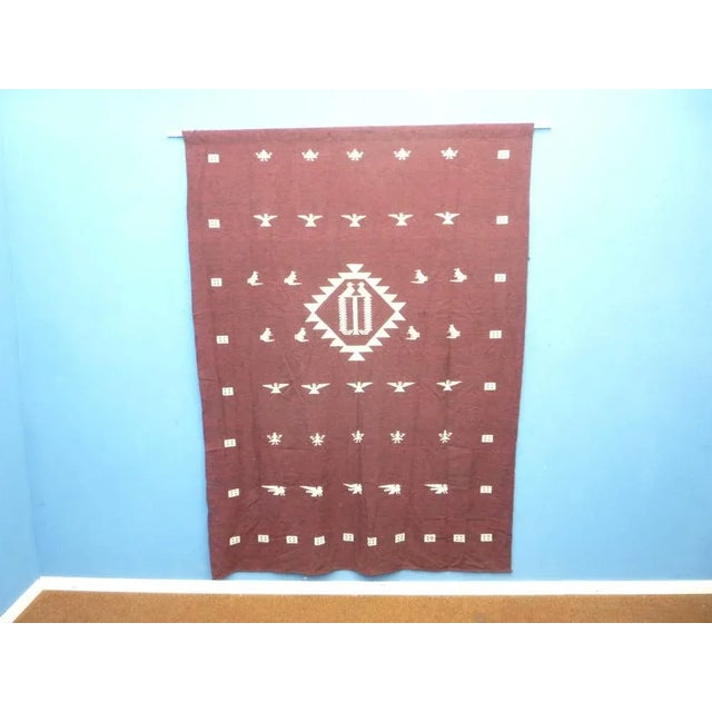 Mid-Century Fabric Wall Hanging, 1960s For Sale - Image 12 of 12