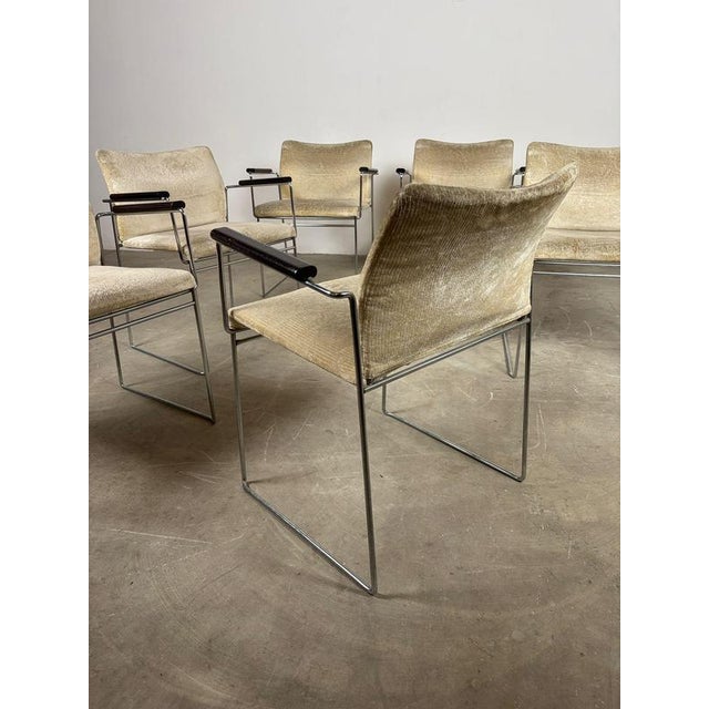 Janus / BR Chairs by Kazuhide Takahama for Simon Gavina, 1970s, Set of 6 For Sale - Image 9 of 15