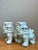 Vintage Celadon Glazed Foo Dogs - Set of 2 For Sale - Image 4 of 13