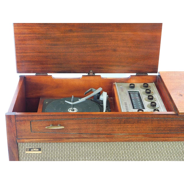 Mid-Century Dumont-Emerson Model 525 Stereo Tube Console - Serviced For Sale - Image 4 of 8