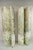 Vintage Chinoiserie Silver Leaf Birds Butterflies 4 Panel Screen Room Divider A For Sale - Image 14 of 15