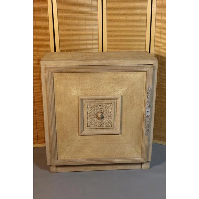 Wood Oak Bar Cabinet, 1950s For Sale - Image 7 of 12