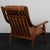 Set of Vintage Model GE530 Lounge Chair with Ottoman in Smoked Oak and Leather by Hans J. Wegner for Getama, 1970s For Sale - Image 11 of 12