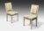 Jean-Michel FrankLouis XVI Style, 4 Dining Side Chairs, Parchment, France For Sale - Image 9 of 17