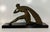 Demètre H. Chiparus, Art Deco Sculpture of Woman with Drapery, 1928, Bronze on Marble Base For Sale - Image 14 of 17
