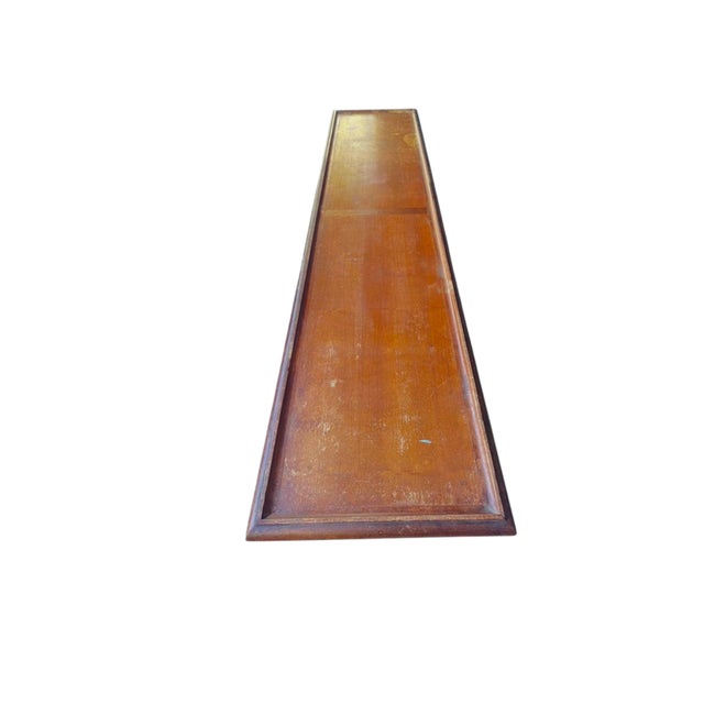 Mid 20th Century Vintage Wooden Bench For Sale - Image 5 of 9