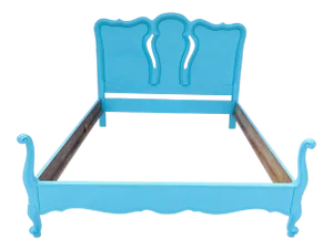 Vintage French Style Newly Painted Full /Double Bed