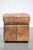 Vintage Square Sheepskin Pouf or Footstool For Sale - Image 3 of 10