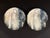 Contemporary Porcelain Salad Plates Featuring Blue and Gold Marble Motif From Intesa Home - Set of Eight For Sale - Image 3 of 7