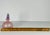 Antique Iridescent Crackle Glass Perfume Bottle with Rigaree Stopper For Sale - Image 9 of 10