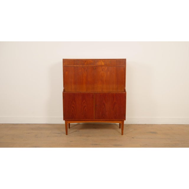 Vintage Teak Bar Cabinet by H. P. Hansen, 1960s For Sale - Image 18 of 18