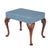 English Queen Anne Upholstered Stool, C. 1850 For Sale In Chicago - Image 6 of 12