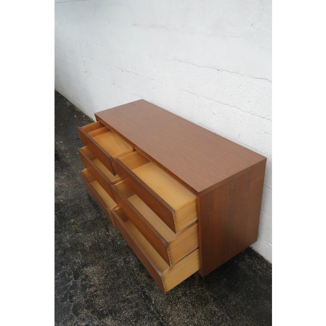 Mid Century Modern Low Dresser Bathroom Vanity For Sale In Miami - Image 6 of 12