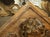 Wood 18th Century French Carved Oak Overdoor Pediment With Winged Cherub For Sale - Image 7 of 18