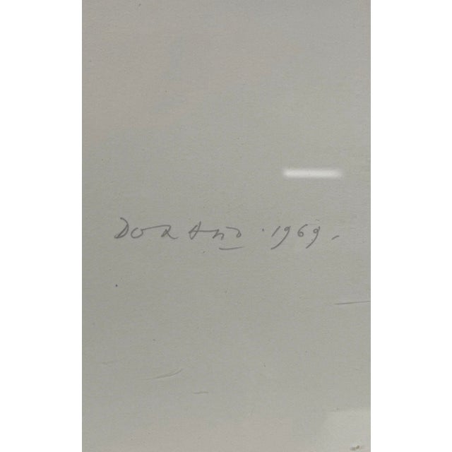An original 1969 color lithograph by Italian modernist Piero Dorazio. This piece demonstrates Dorazio’s ongoing...
