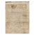 A vintage Turkish Oushak throw rug handmade during the mid-20th century with a muted and neutral color palette. Measures:...