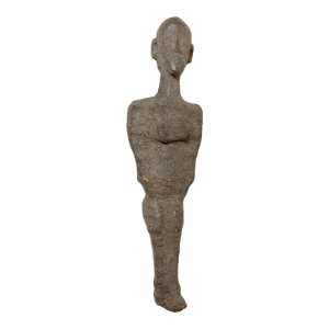 Antique 1800's African Tanzania Zigua Wrapped Ceremonial Fetish Doll Figure