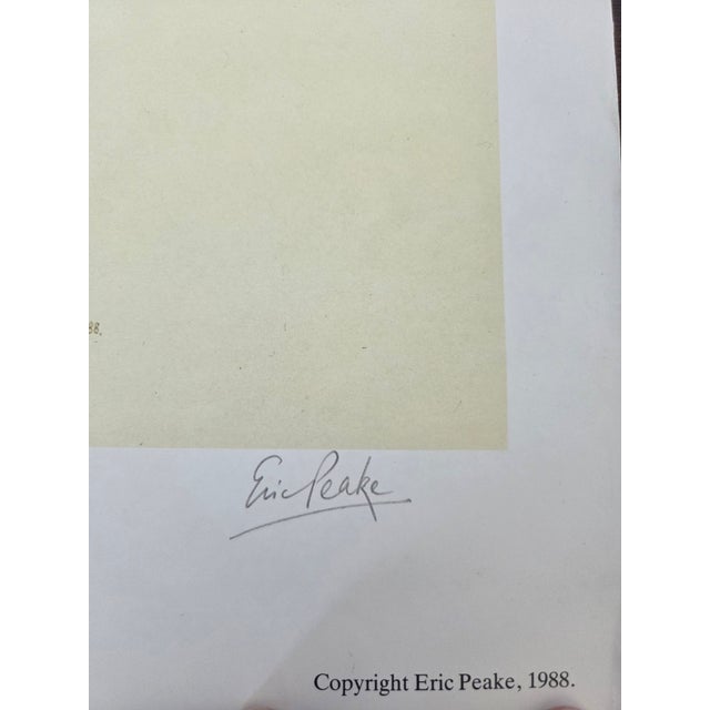 Mid-Century Modern 1988 Eric Peake Spix's Macaw Signed Limited Edition Print For Sale In Tampa - Image 6 of 9