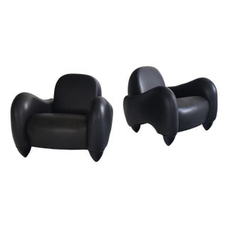 Michael Wolk “Tucker” Chairs, a Pair For Sale