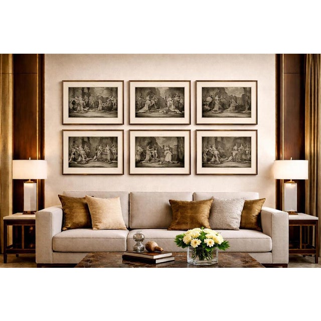 The passion of christ – twelve dramatic scenes, pieter mortier engravings, c.1700 : this powerful sequence of six large...