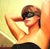 Vintage Masked Lady Oil Print in Black Frame For Sale - Image 11 of 14