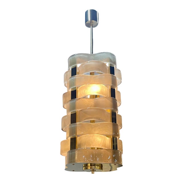 Murano Woven Lanterns in Fume For Sale