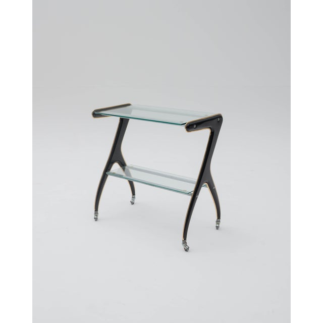 Glass Side Table attributed to Rama Moncalieri, 1950s For Sale - Image 7 of 7