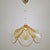 An impressive and elegant murano glass pendant lamp by la murrina, crafted in italy during the 1980s. this sculptural...
