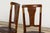 1930s French Art Deco Walnut Dining Chairs With Leather Seats, Set of 8 For Sale - Image 16 of 18