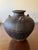 Early 18th Century Antique Chinese Brown Martaban 16".5 Ceramic Drip Glazed Storage Jar For Sale - Image 5 of 12