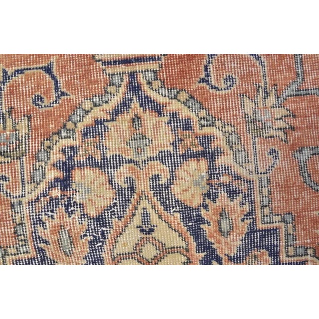 Handmade Oushak Rug For Sale - Image 6 of 11