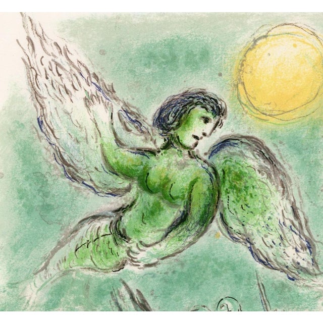 Marc Chagall, The Sirens from Odyssey, 1989, Lithograph For Sale - Image 4 of 15