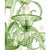 Contemporary Venetian Green Murano Glass Chandelier 8 Arms For Sale - Image 4 of 4