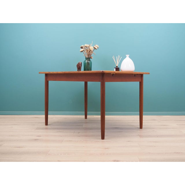 Danish Teak Table, 1960s For Sale - Image 3 of 9