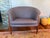 Brown Mid-Century Modern Danish Style Sculptural Barrel Lounge Chairs - A Pair For Sale - Image 8 of 11