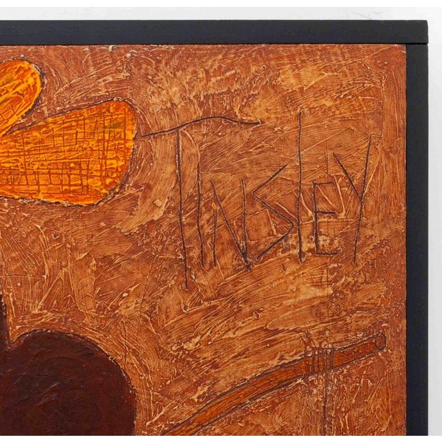 Paint David Tinsley "Catch of the Day" Folk Art Oil on Panel For Sale - Image 7 of 10