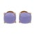 A striking and substantial pair of cufflinks from New York-based fine jewelry house Mish NY. Each cufflink features a...