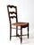 Antique French Provincial Rush Seat Ladder Back Chair For Sale - Image 11 of 11
