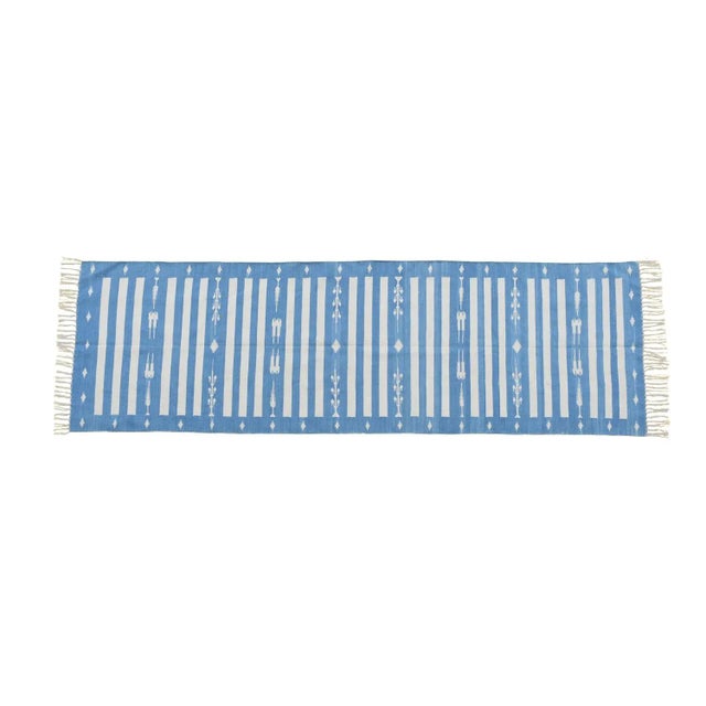 Not Yet Made - Made To Order Ebbe Rug, 2.5x12, Blue For Sale - Image 5 of 5