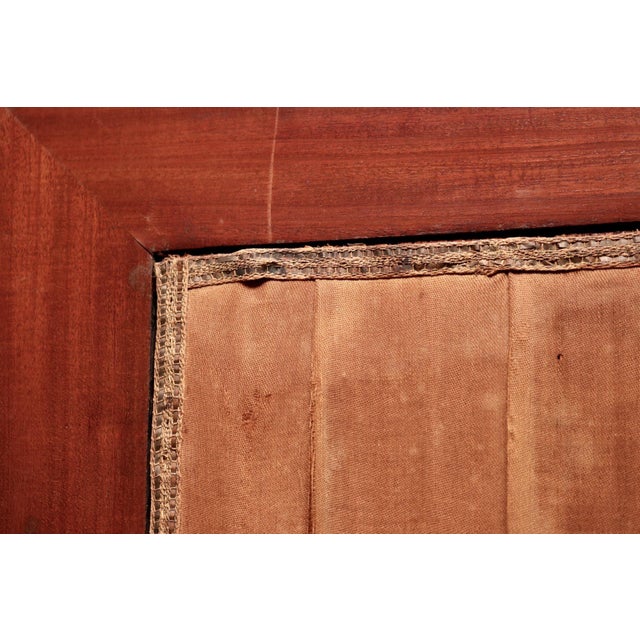 20th Century French Mahogany and Ormolu Empire Cheval Mirror For Sale - Image 11 of 12