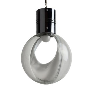 Vintage Membrane Pendant Lamp by Toni Zuccheri for Venini, Italy, 1960s For Sale
