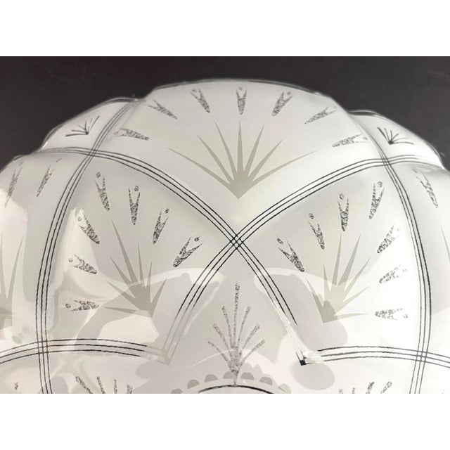 1960s Quilted Starburst Ceiling Light For Sale - Image 10 of 18