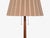 Tan 1940s Mid-Century Modern Edward Wormley, Rare Snack Floor Lamp, Wood, Brass For Sale - Image 8 of 15