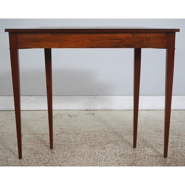 Councill Craftsmen Inlaid Mahogany Console Table For Sale - Image 12 of 14