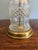 Hollywood Regency Late 20th Century Frederick Cooper Hollywood Regency Cut Glass & Brass Table Lamp For Sale - Image 3 of 10