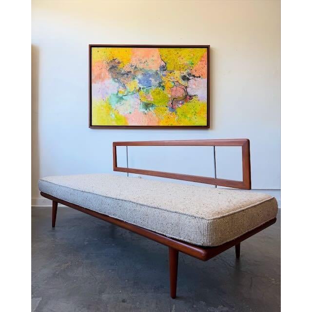 1960s “Minerva” Model Fd 418 Daybed by Peter Hvidt & Orla Mølgaard-Nielsen for France and Son c.1960’s For Sale - Image 5 of 8