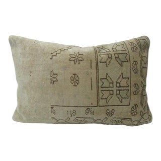 Turkish Kilim Handmade Decorative Abstract Pillow For Sale