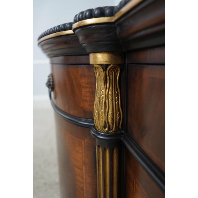 Ej Victor Regency Mahogany Gilded Sideboard For Sale - Image 9 of 18