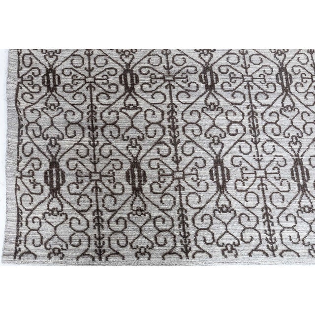 Early 21st Century Modern Traditional Samarkand Hand Knotted Wool Rug by Doris Leslie Blau For Sale - Image 5 of 8