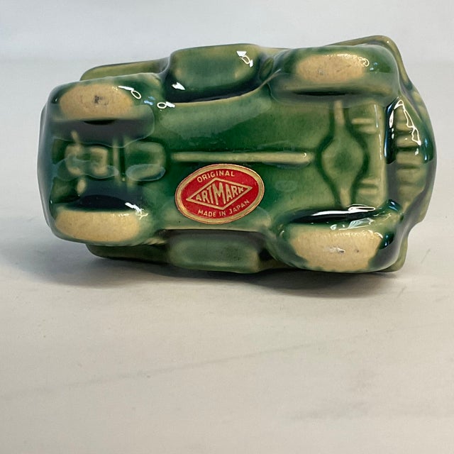 Avocado 1950s Mid-Century Boho Chic Americana Ceramic Car Toothpick Holder For Sale - Image 8 of 9